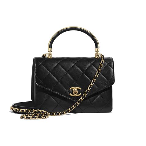 chanel black bag small|chanel small black bag price.